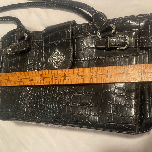 Unbranded Vegan Leather Purse Crocodile Print W Perfect Pockets &Built In Wallet - Picture 14 of 16